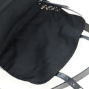 PRADA Shoulder Bag Nylon Black Silver Auth 199923SAM-27