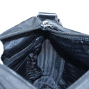 PRADA Shoulder Bag Nylon Black Silver Auth 199923SAM-32