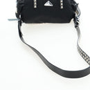 PRADA Shoulder Bag Nylon Black Silver Auth 199923SAM-7