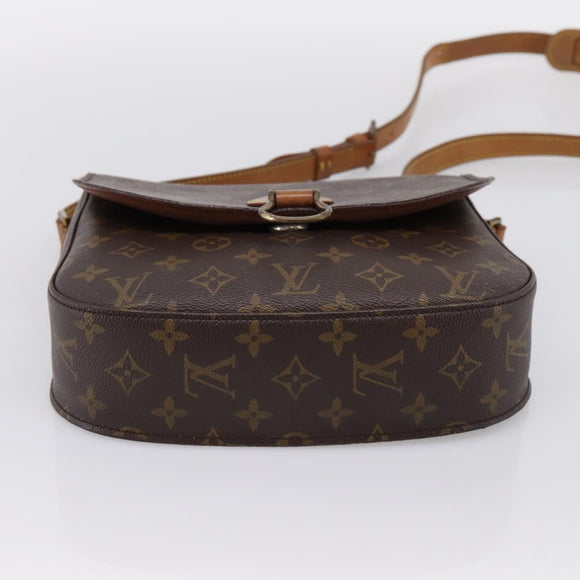 LOUIS VUITTON Monogram Saint Cloud GM Shoulder Bag M51242 LV Auth 199927