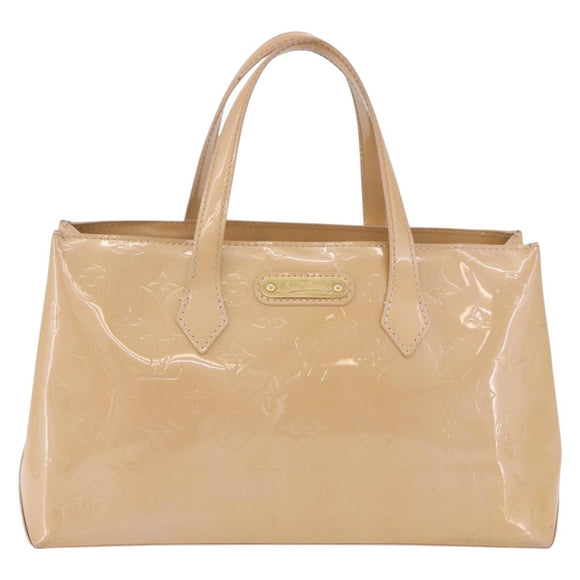 LOUIS VUITTON Monogram Vernis Wilshire PM Rose Florentin M91642 Auth 199928