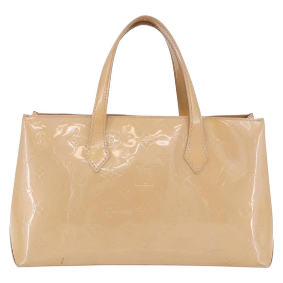 LOUIS VUITTON Monogram Vernis Wilshire PM Rose Florentin M91642 Auth 199928