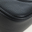 GUCCI Soho Shoulder Bag Leather Black Gold 308364 Auth 199930SAV-15