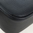 GUCCI Soho Shoulder Bag Leather Black Gold 308364 Auth 199930SAV-17