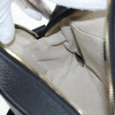 GUCCI Soho Shoulder Bag Leather Black Gold 308364 Auth 199930SAV-23