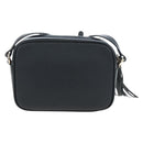 GUCCI Soho Shoulder Bag Leather Black Gold 308364 Auth 199930SAV-2