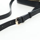 GUCCI Soho Shoulder Bag Leather Black Gold 308364 Auth 199930SAV-8