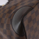 LOUIS VUITTON Damier Ebene Hampstead PM Tote Bag N51205 LV Auth 199931V-9