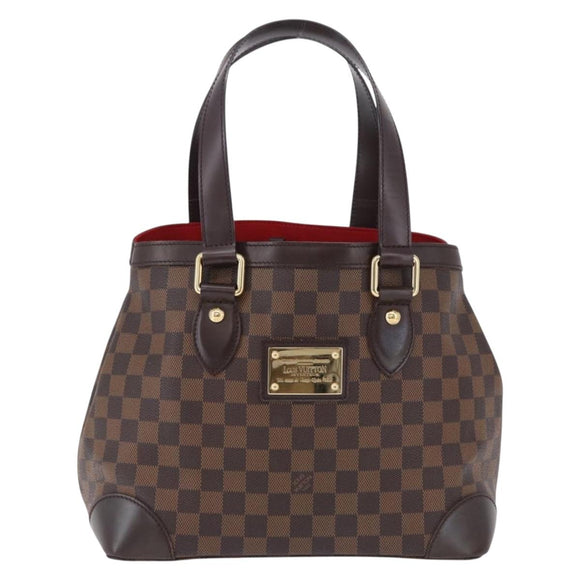 LOUIS VUITTON Damier Ebene Hampstead PM Tote Bag N51205 LV Auth 199931V