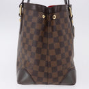 LOUIS VUITTON Damier Ebene Hampstead PM Tote Bag N51205 LV Auth 199931V-4