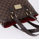 LOUIS VUITTON Damier Ebene Hampstead PM Tote Bag N51205 LV Auth 199931V-6