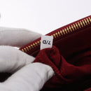 PRADA Galleria Hand Bag Saffiano leather 2way Red Gold Auth 199932V-11