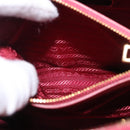 PRADA Galleria Hand Bag Saffiano 2way Pink Gold Auth 199933V-28