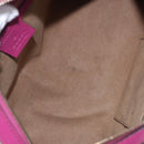 GUCCI GG Supreme Hand Bag PVC 2way Beige Gold 409529 Auth 199935A-19
