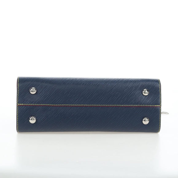 LOUIS VUITTON Epi Twist Tote Bag Blue M54980 LV Auth 199938M