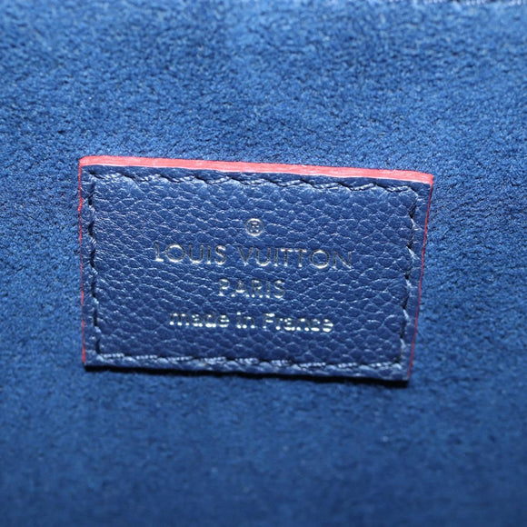 LOUIS VUITTON Epi Twist Tote Bag Blue M54980 LV Auth 199938M