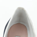 Miu Miu Ballet Shoes Canvas 36.5 Black White Auth 199940M-26