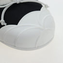 Miu Miu Ballet Shoes Canvas 36.5 Black White Auth 199940M-7