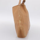 HERMES Trim 38 Shoulder Bag Leather Beige Gold Auth 199943A-5