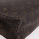 LOUIS VUITTON Monogram Sac Plat Hand Bag M51140 LV Auth 199944-8