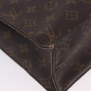 LOUIS VUITTON Monogram Sac Plat Hand Bag M51140 LV Auth 199944-16