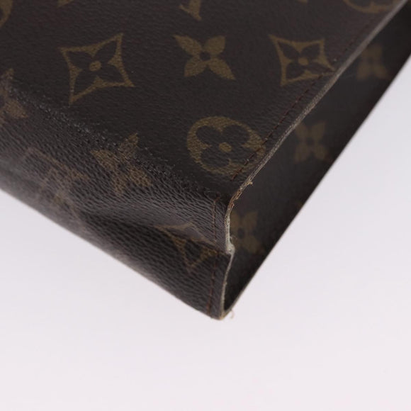 LOUIS VUITTON Monogram Poche Toilette 26 Pouch M47542 LV Auth 199945
