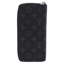 LOUIS VUITTON Monogram Eclipse Zippy Wallet Vertical Wallet M62295 Auth 199958M-2