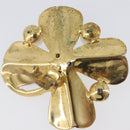 CHANEL Earring metal Gold Tone CC Auth 199960V-5