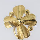 CHANEL Earring metal Gold Tone CC Auth 199960V-9