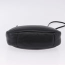 PRADA Hand Bag Soft Padded Nappa leather 2way Black Silver Auth 199964SAM-11