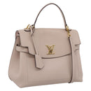 LOUIS VUITTON Rock Me Ever MINI Hand Bag Leather Pink M21052 LV Auth 199966V-1