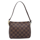 LOUIS VUITTON Damier Ebene Trousse Makeup Pouch N51982 LV Auth 199967A-2