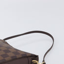 LOUIS VUITTON Damier Ebene Trousse Makeup Pouch N51982 LV Auth 199967A-14
