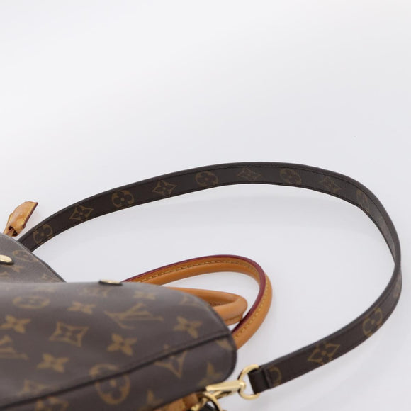 LOUIS VUITTON Monogram Montaigne GM Hand Bag 2way M41067 LV Auth 199969V
