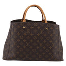 LOUIS VUITTON Monogram Montaigne GM Hand Bag 2way M41067 LV Auth 199969V-2