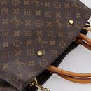 LOUIS VUITTON Monogram Montaigne GM Hand Bag 2way M41067 LV Auth 199969V-6