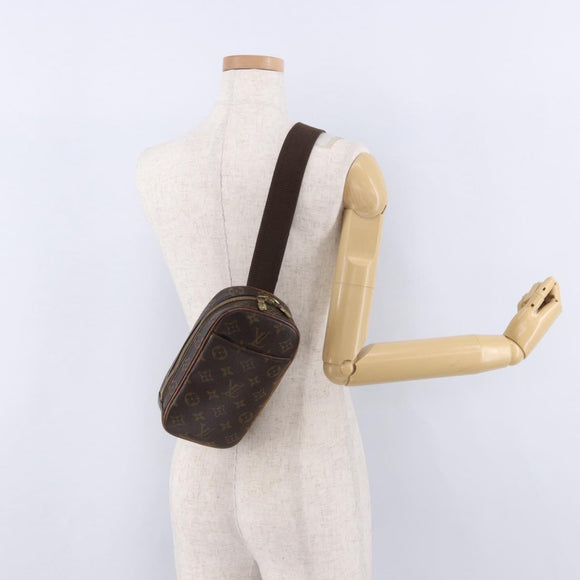LOUIS VUITTON Monogram Pochette Gange Shoulder Bag M51870 LV Auth 199970