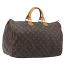 LOUIS VUITTON Monogram Speedy 40 Hand Bag M41522 LV Auth 199973-1