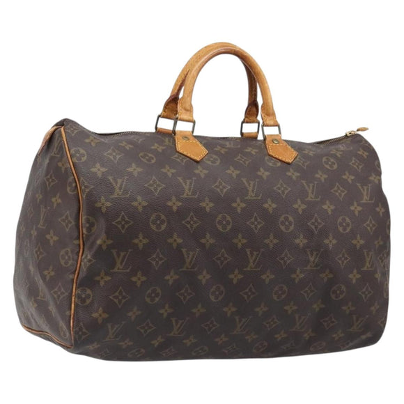 LOUIS VUITTON Monogram Speedy 40 Hand Bag M41522 LV Auth 199973