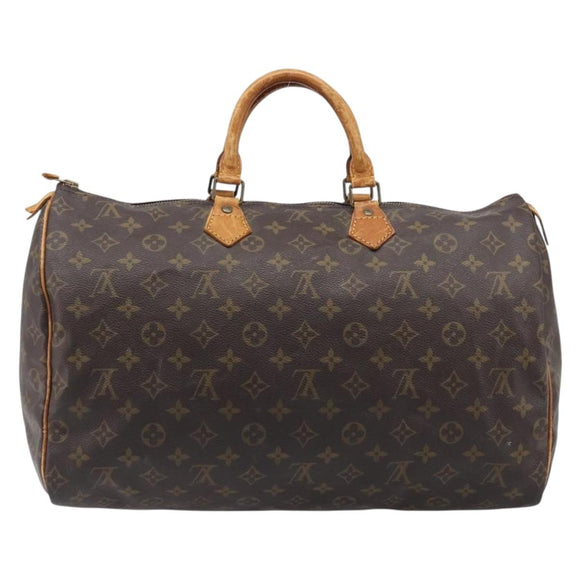 LOUIS VUITTON Monogram Speedy 40 Hand Bag M41522 LV Auth 199973