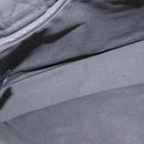 HERMES Fourre Tout PM Hand Bag cotton Gray Silver Auth 199978-16