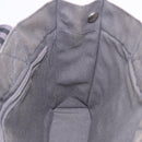 HERMES Fourre Tout PM Hand Bag cotton Gray Silver Auth 199978-17