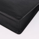LOUIS VUITTON Epi Pochette Homme Clutch Bag Black M52522 LV Auth 199979-16