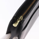 LOUIS VUITTON Epi Pochette Homme Clutch Bag Black M52522 LV Auth 199979-8