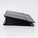 LOUIS VUITTON Epi Pochette Homme Clutch Bag Black M52522 LV Auth 199979-3