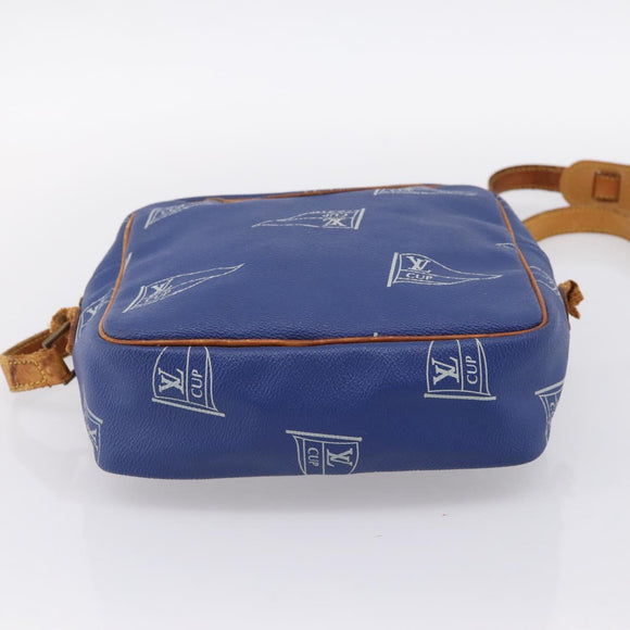 LOUIS VUITTON LV Cup Sac San Diego Shoulder Bag Blue M80010 LV Auth 199980