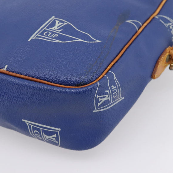 LOUIS VUITTON LV Cup Sac San Diego Shoulder Bag Blue M80010 LV Auth 199980
