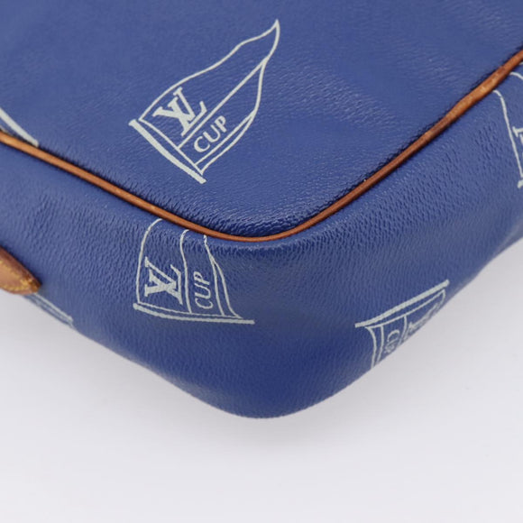 LOUIS VUITTON LV Cup Sac San Diego Shoulder Bag Blue M80010 LV Auth 199980