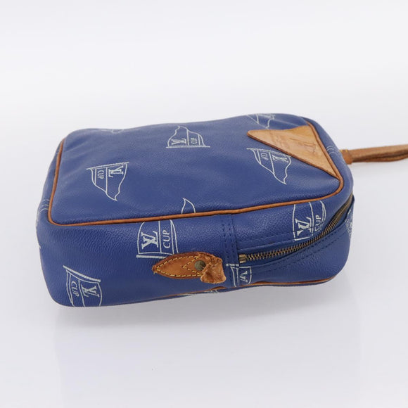 LOUIS VUITTON LV Cup Sac San Diego Shoulder Bag Blue M80010 LV Auth 199980