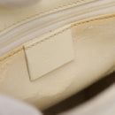 GUCCI Shoulder Bag Patent leather White Silver 001 1013 3037 Auth 199981-14